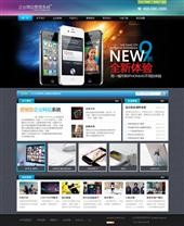 美觀大氣的科技類企業(yè)網站模板